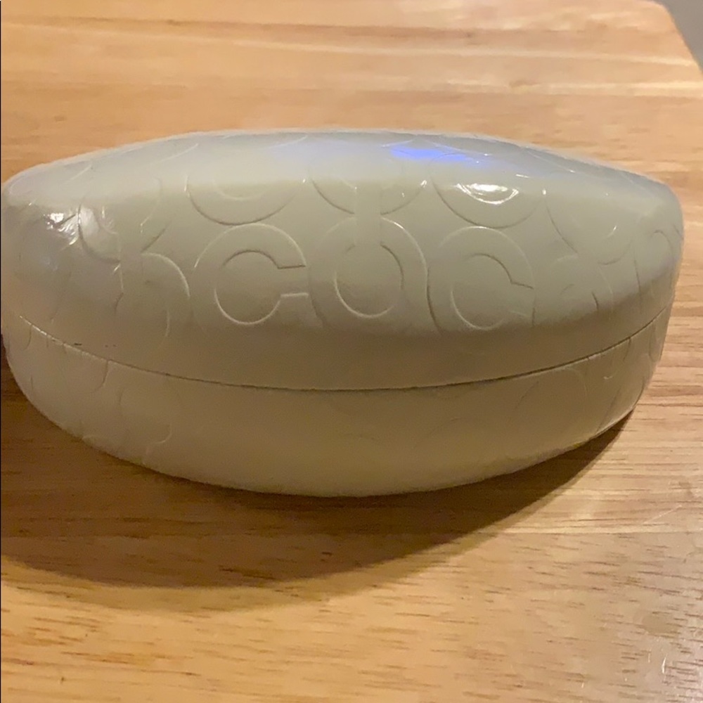 Coach white Sunglasses Case - Picture 2 of 5